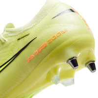 Nike Zoom Mercurial Vapor 16 Elite IJzeren-Nop Voetbalschoenen (SG) Geel Neongeel Oranje