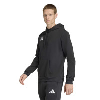 adidas Entrada 26 Hoodie Zwart Wit