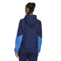 adidas Tiro 26 Competition Allweather Jack Dames Donkerblauw Blauw