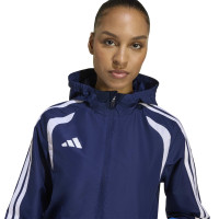 adidas Tiro 26 Competition Allweather Jack Dames Donkerblauw Blauw