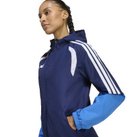 adidas Tiro 26 Competition Allweather Jack Dames Donkerblauw Blauw