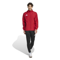 adidas Entrada 26 Allweather Trainingsjack Rood Wit