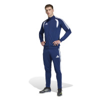 Survêtement adidas Tiro 26 League entièrement zippé bleu foncé et blanc