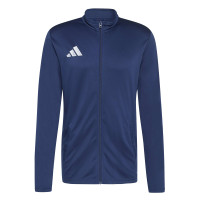 Veste d'entraînement adidas Entrada 26 bleu foncé blanc