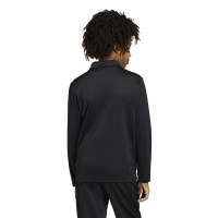 Veste d'entraînement adidas Entrada 26 pour Enfants, noir et blanc
