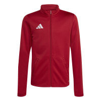 adidas Entrada 26 Trainingspak Full-Zip Kids Rood Zwart