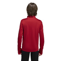 adidas Entrada 26 Trainingspak Full-Zip Kids Rood Zwart