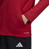 adidas Entrada 26 Trainingspak Full-Zip Kids Rood Zwart