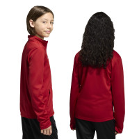 Veste d'entraînement adidas Entrada 26 pour Enfants, rouge et blanc