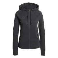 adidas Tiro Travel Joggingpak Full-Zip Dames Zwart
