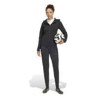 adidas Tiro Travel Joggingpak Full-Zip Dames Zwart