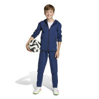 adidas Tiro Travel Sweat Vest Kids Donkerblauw