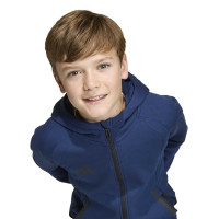 adidas Tiro Travel Sweat Vest Kids Donkerblauw
