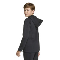 Combinaison de jogging à fermeture éclair intégrale adidas Tiro Travel pour Enfants, noire