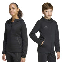adidas Tiro Travel Sweat Vest Kids Zwart