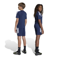 Pantalon d'entraînement adidas Tiro 26 League pour Enfants, bleu foncé et blanc