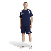 Pantalon d'entraînement adidas Tiro 26 League Sweat bleu foncé et blanc