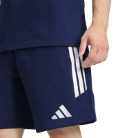 Pantalon d'entraînement adidas Tiro 26 League Sweat bleu foncé et blanc