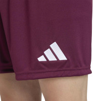 adidas Entrada 26 Voetbalbroekje Donkerrood Wit
