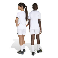 adidas Entrada 26 Voetbalbroekje Kids Wit Zwart