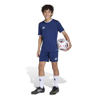 Kit de football adidas Entrada 26 pour Enfants, bleu foncé et blanc