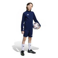 adidas Entrada 26 Trainingsbroekje Kids Donkerblauw Wit