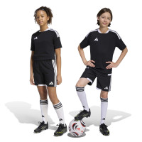 Short de football de compétition adidas Tiro 26 pour Enfants, noir et blanc