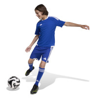 Short de football de compétition adidas Tiro 26 pour Enfants, bleu et blanc