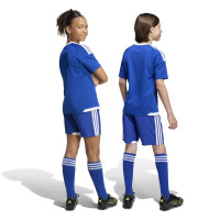 Short de football de compétition adidas Tiro 26 pour Enfants, bleu et blanc
