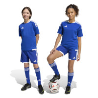 Short de football de compétition adidas Tiro 26 pour Enfants, bleu et blanc
