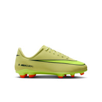 Nike Mercurial Vapor 16 Club Gras / Kunstgras Voetbalschoenen (MG) Kids Geel Neongeel Oranje