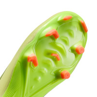 Nike Zoom Mercurial Superfly 10 Academy Gras / Kunstgras Voetbalschoenen (MG) Kids Geel Neongeel Oranje