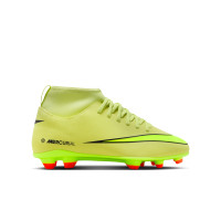 Nike Mercurial Superfly 10 Club Gazon Naturel Gazon Artificiel Chaussures de Foot (MG) Enfants Jaune Jaune Néon Orange