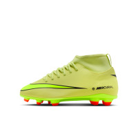 Nike Mercurial Superfly 10 Club Gazon Naturel Gazon Artificiel Chaussures de Foot (MG) Enfants Jaune Jaune Néon Orange