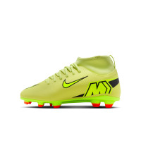 Nike Mercurial Superfly 10 Club Gras / Kunstgras Voetbalschoenen (MG) Kids Geel Neongeel Oranje