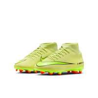 Nike Mercurial Superfly 10 Club Gazon Naturel Gazon Artificiel Chaussures de Foot (MG) Enfants Jaune Jaune Néon Orange