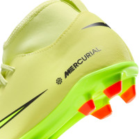 Nike Mercurial Superfly 10 Club Gazon Naturel Gazon Artificiel Chaussures de Foot (MG) Enfants Jaune Jaune Néon Orange
