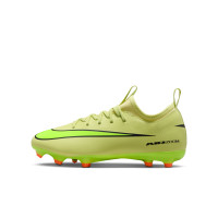 Nike Zoom Mercurial Vapor 16 Academy Gras / Kunstgras Voetbalschoenen (MG) Kids Geel Neongeel Oranje