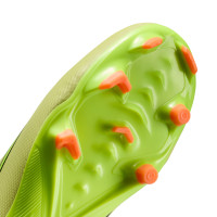 Nike Zoom Mercurial Vapor 16 Academy Gras / Kunstgras Voetbalschoenen (MG) Kids Geel Neongeel Oranje