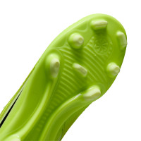 Nike Phantom 6 Low Club Gras / Kunstgras Voetbalschoenen (MG) Kids Geel Oranje Zwart