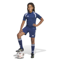 Shorts de football adidas Tiro 26 League pour Enfants, bleu foncé et blanc