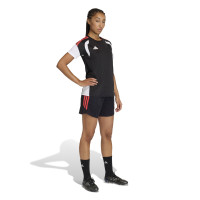 Pantalon d'entraînement adidas Tiro 26 Competition pour femme, noir, rouge clair