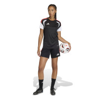 Pantalon d'entraînement adidas Tiro 26 Competition pour femme, noir, rouge clair