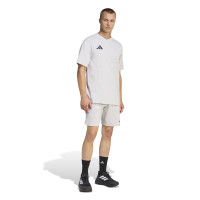 Short de voyage adidas Tiro gris noir