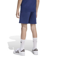 Pantalon d'entraînement adidas Entrada 26 Sweat pour Enfants, bleu foncé et blanc