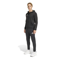 Pantalon de survêtement adidas Entrada 26 noir et blanc
