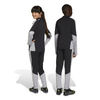 Pantalon d'entraînement adidas Tiro 26 Competition pour enfants, noir et gris