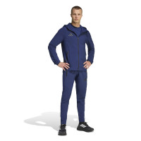 Pantalon de voyage adidas Tiro bleu foncé noir