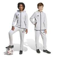 Pantalon de jogging adidas Tiro Travel gris pour enfants