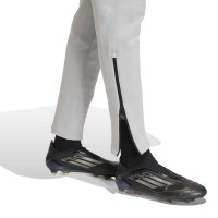 Combinaison de jogging zippée adidas Tiro Travel pour femmes, gris